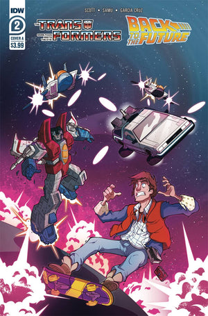 Transformers / Back to the Future (2020) #2 (of 4) Phil Murphy Cover