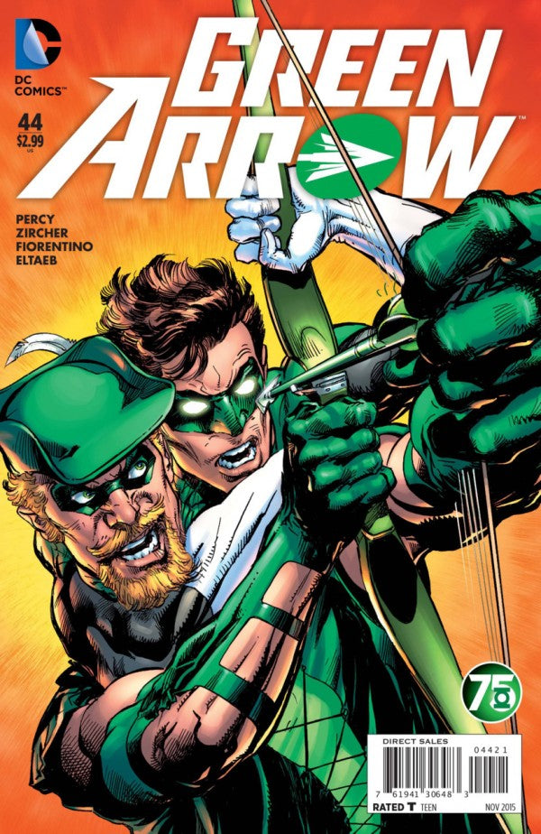 Green Arrow (The New 52) #44 Green Lantern 75th Anniversary Variant