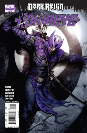 Dark Reign: Hawkeye #1-5 Comic Set