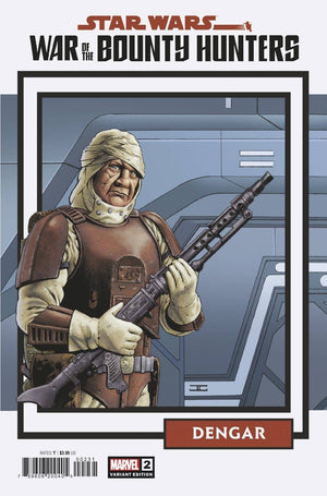 Star Wars - War of the Bounty Hunters (2021) #2 (of 5) John Cassaday Trading Card Variant