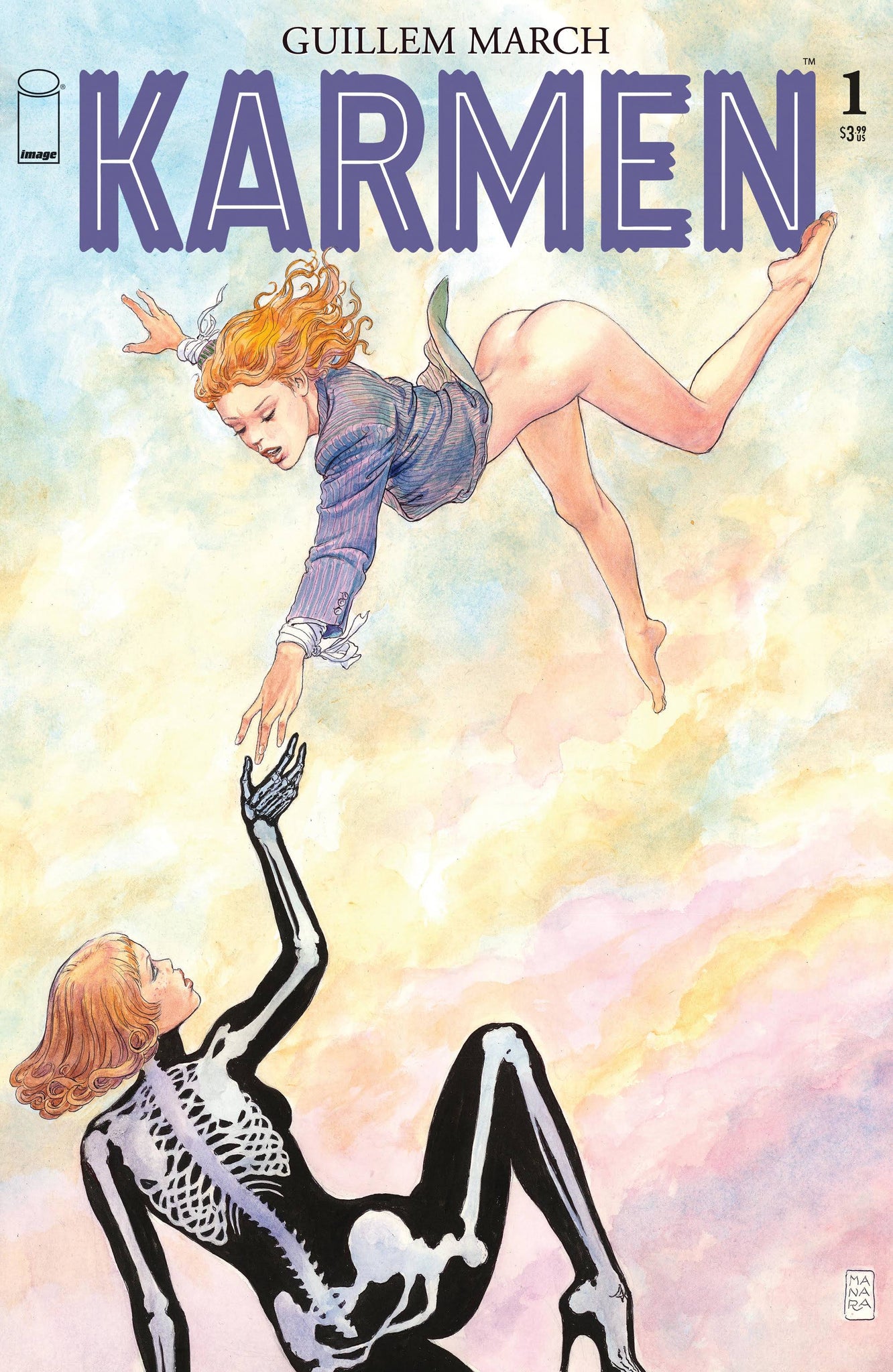 Karmen (2021) #1 (of 5) Milo Manara Cover
