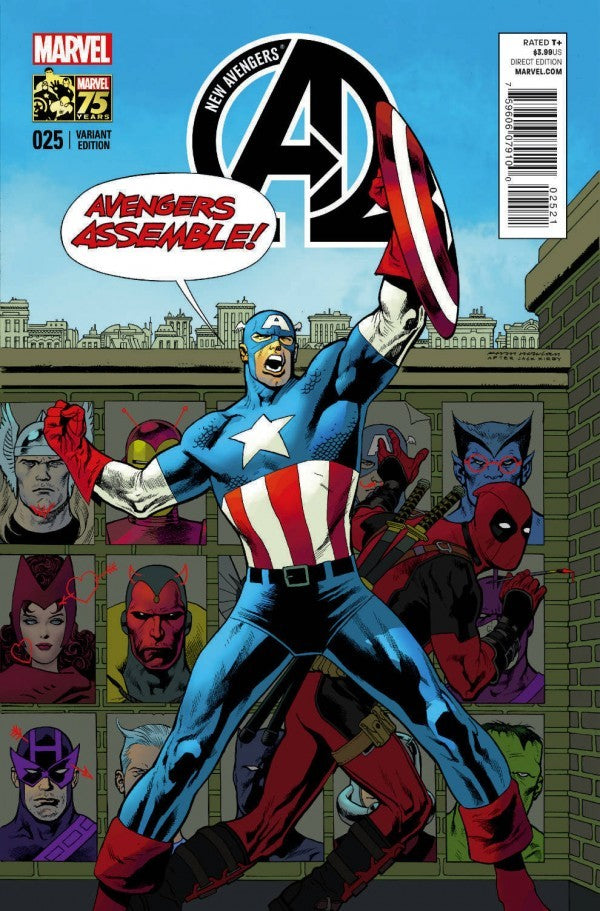 New Avengers (2013) #25 Kevin Nowlan Variant
