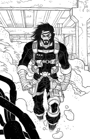 BRZRKR (Berzerker)(2021) #1 (of 12) 1:100 Rafael Grampá Sketch Variant