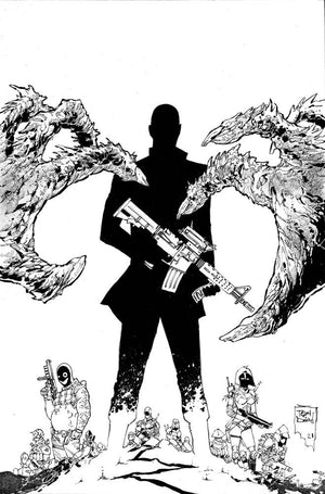 Nocterra (2021) #05 Tony S. Daniel Black & White Variant