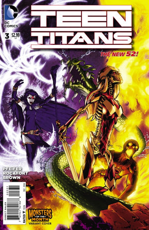 Teen Titans (2014) #03 Monsters Variant