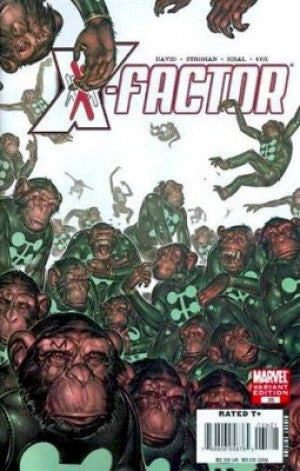 X-Factor (2005) #35 Monkey Variant