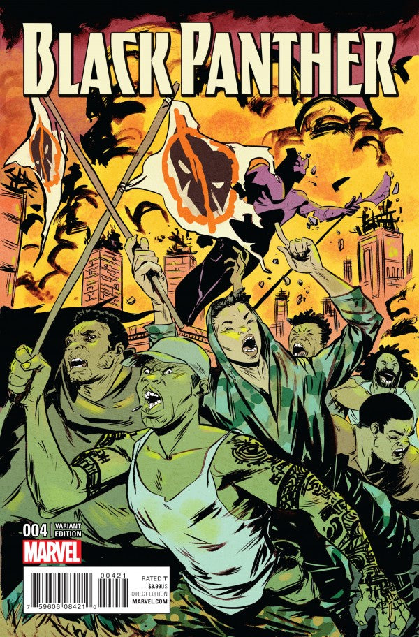 Black Panther (2017) #04 Sanford Greene Variant