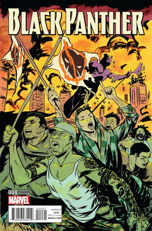 Black Panther (2017) #04 Sanford Greene Variant