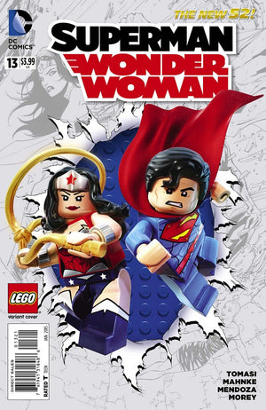 Superman / Wonder Woman (The New 52) #13 Lego Variant
