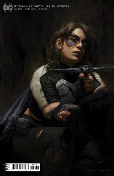 Batman Secret Files (2021) Huntress #1 (One-Shot) Irvin Rodriguez Card Stock Virgin Variant