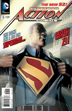Action Comics (The New 52) #09 First Appearance of Calvin Ellis