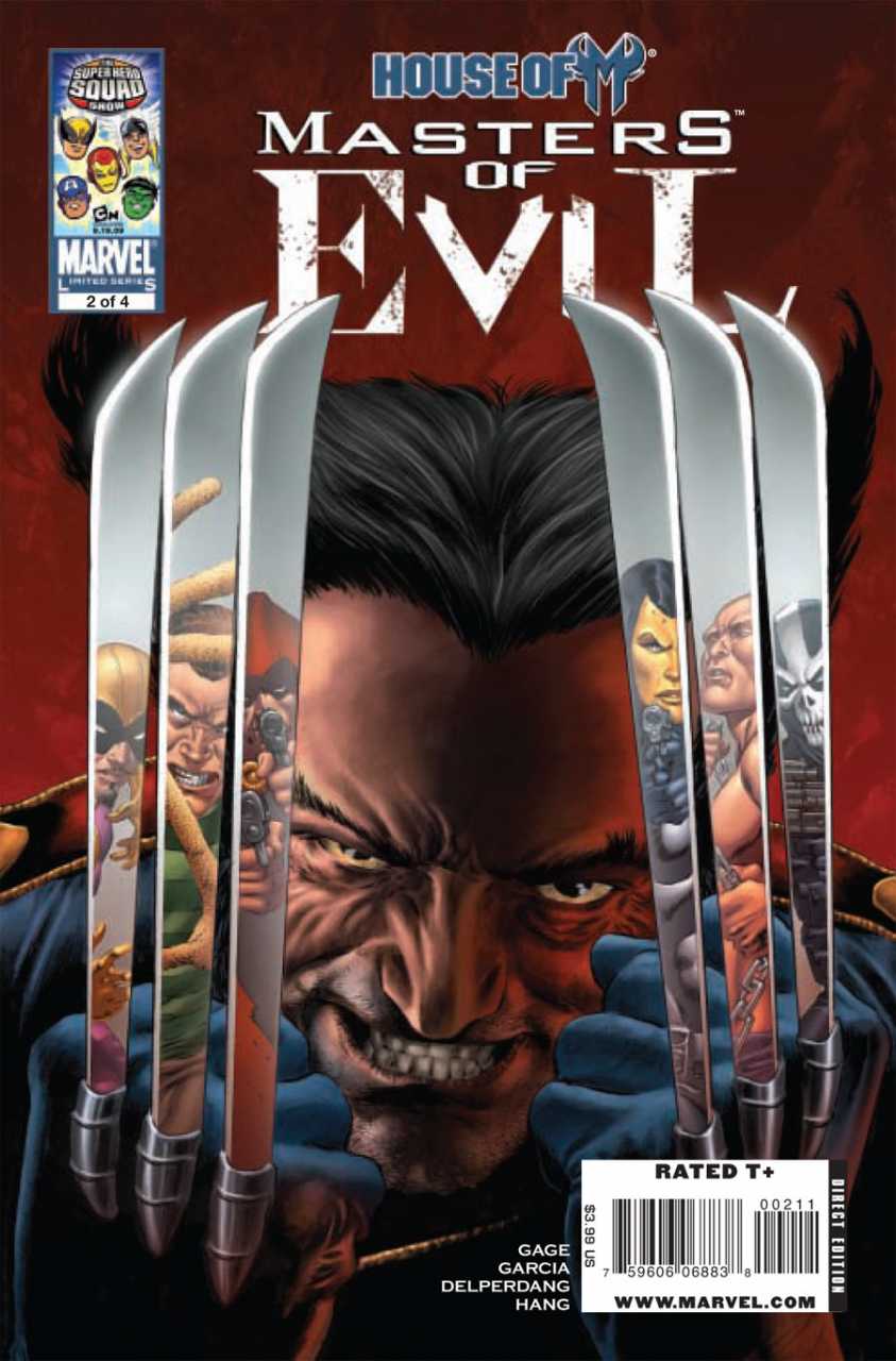 House of M: Masters of Evil #1-4 Comic Set
