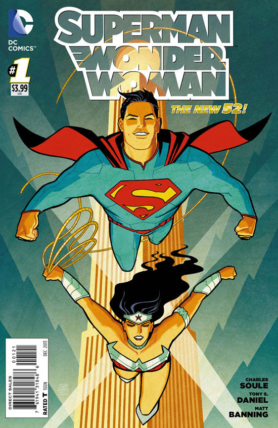 Superman / Wonder Woman (The New 52) #01 Cliff Chiang Variant