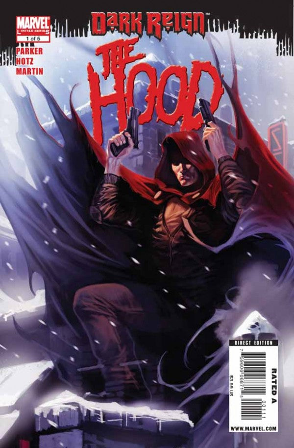 Dark Reign: The Hood #1-5 Comic Set