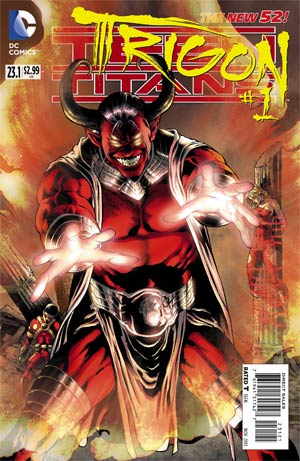 Teen Titans (The New 52) #23.1 Standard Cover - Trigon
