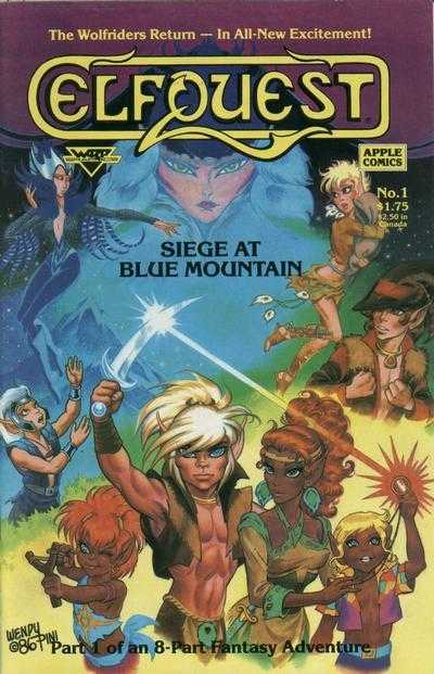 ElfQuest: Siege at Blue Mountain (1987) #1 - #2 Set