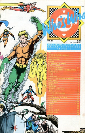 Who's Who: The Definitive Directory of the DC Universe (1985) #1 - #26 Set