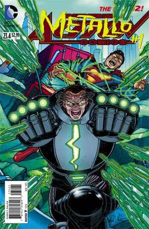 Action Comics (The New 52) #23.4 Standard Cover - Metallo
