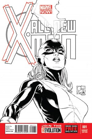 All New X-Men (2012) #01 Joe Quesada Sketch Variant