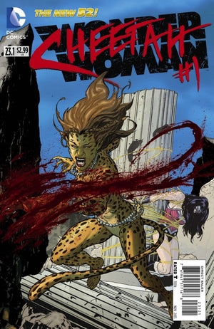 Wonder Woman (The New 52) #23.1 Standard Cover - Cheetah