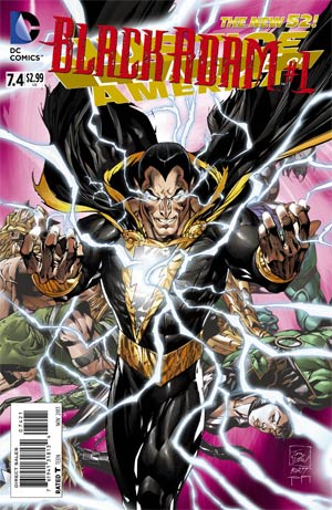Justice League Of America (The New 52) #7.4  Standard Cover - Black Adam