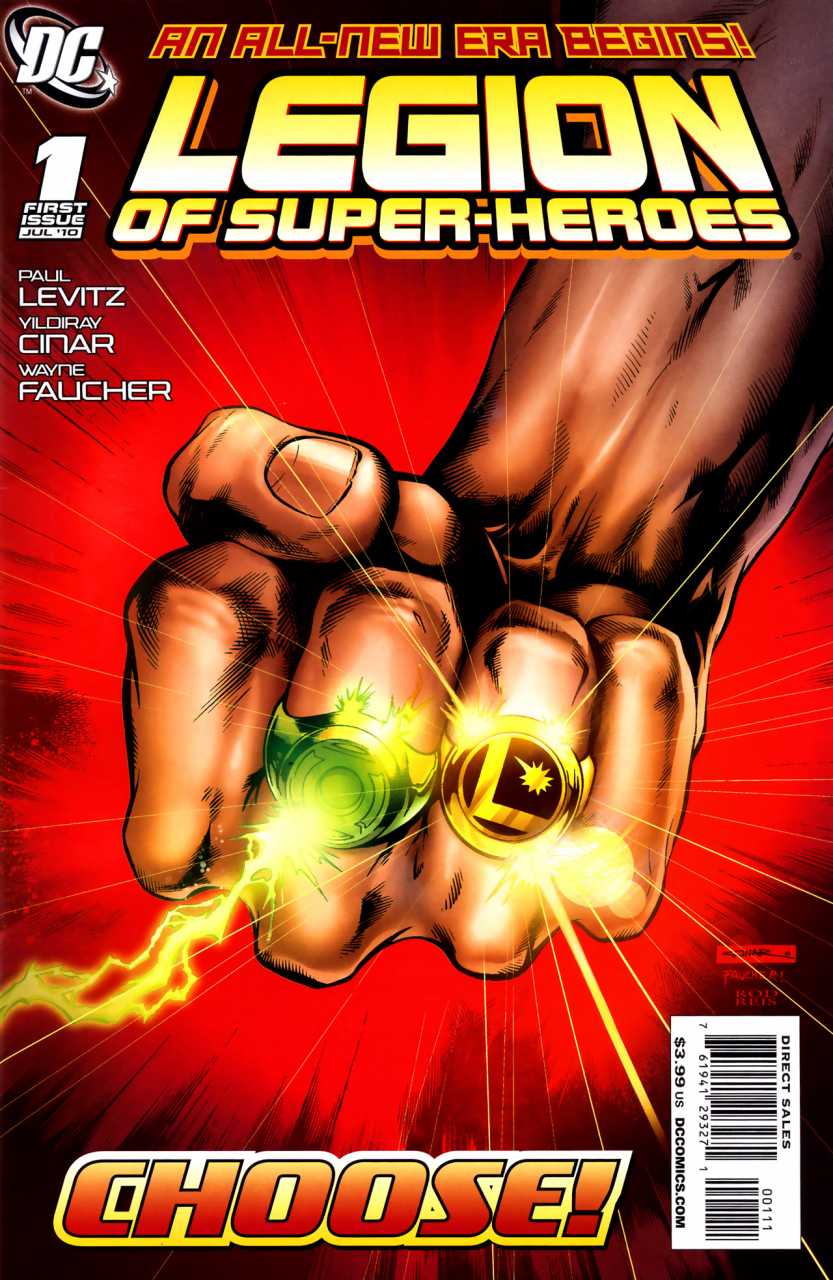 Legion of Super-Heroes (2010) #1 - #16, Annual 1 Set