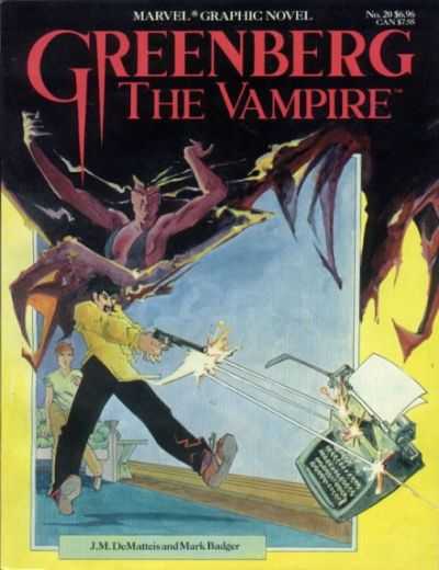 Greenberg the Vampire - Marvel Graphic Novel #20