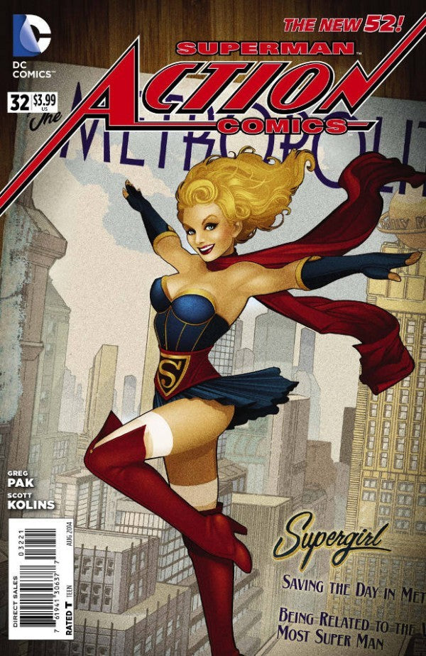 Action Comics (New 52) #32 Bombshells Variant