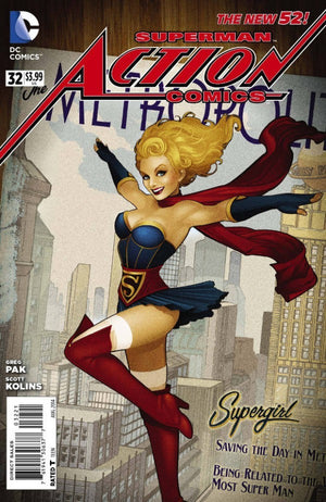 Action Comics (New 52) #32 Bombshells Variant