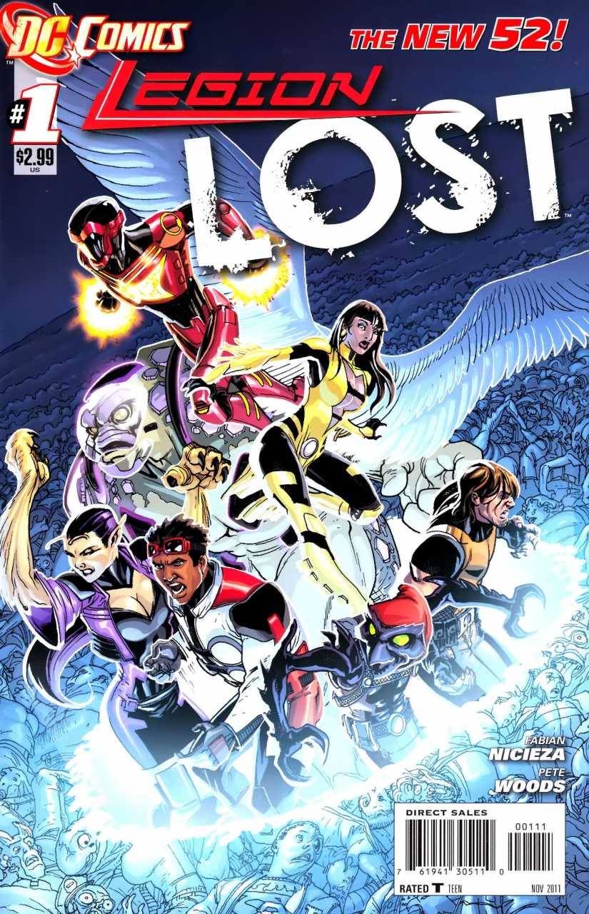 Legion Lost (2011) #0 - #16 Set
