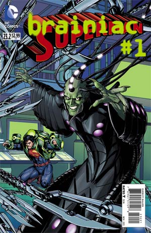 Superman (The New 52) #23.1 Standard Cover - Braniac