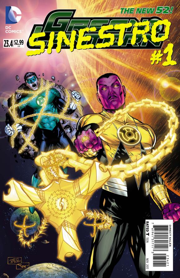 Green Lantern (The New 52) #23.4  Standard Cover - Sinestro