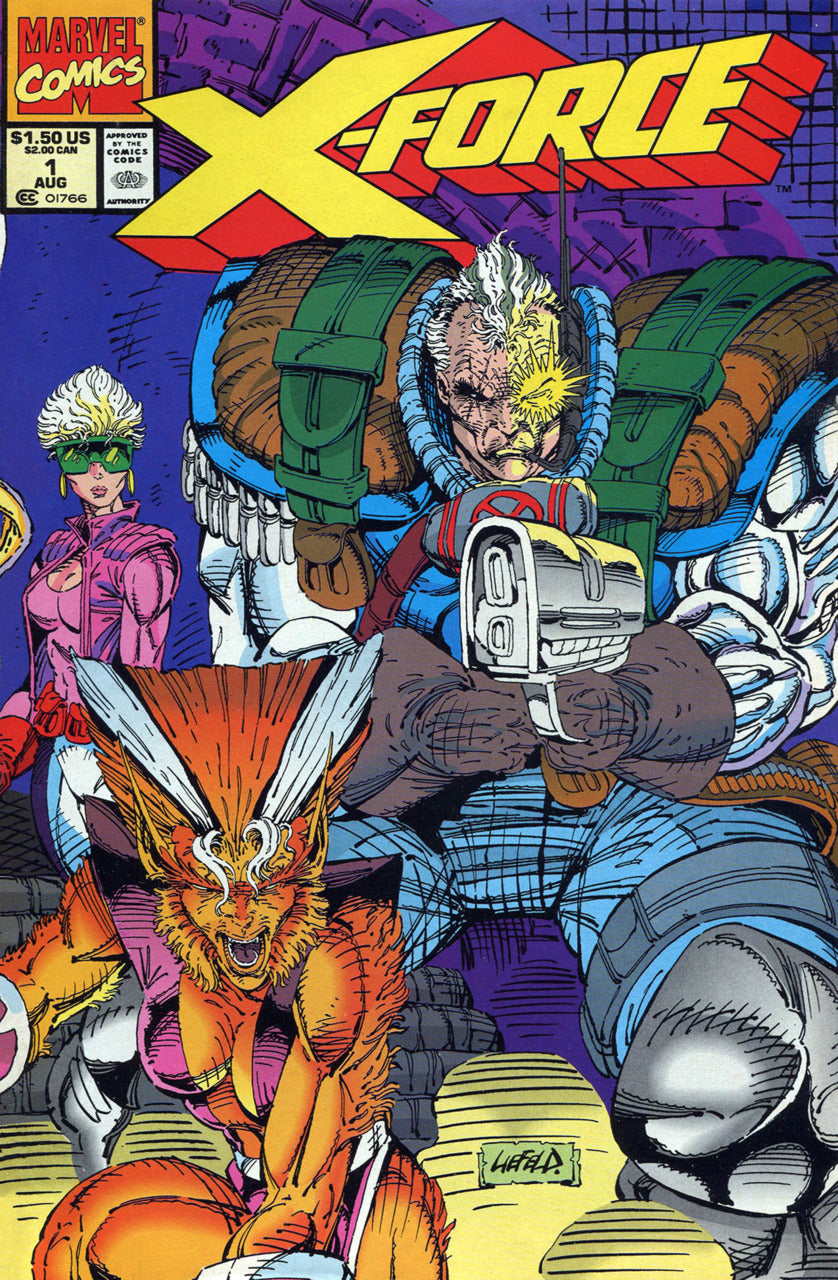 X-Force (1991) #1 - Pollybag opened