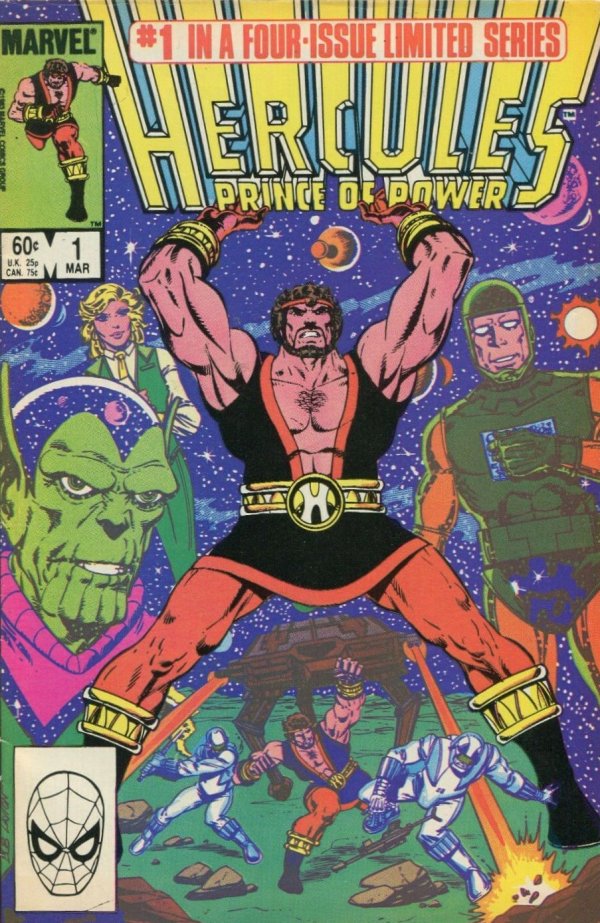 Hercules: Prince of Power (1984) #1 - #4 Set