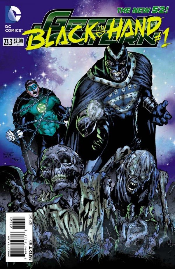 Green Lantern (The New 52) #23.3  Standard Cover - Black Hand