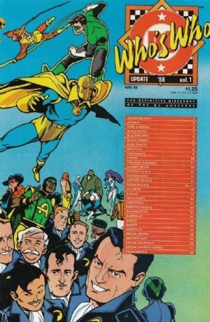 Who's Who: The Definitive Directory of the DC Universe Update '88 #1 - #4 Set