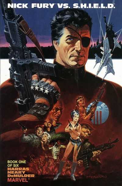 Nick Fury vs. S.H.I.E.L.D. (1989) #1 - #6 Set