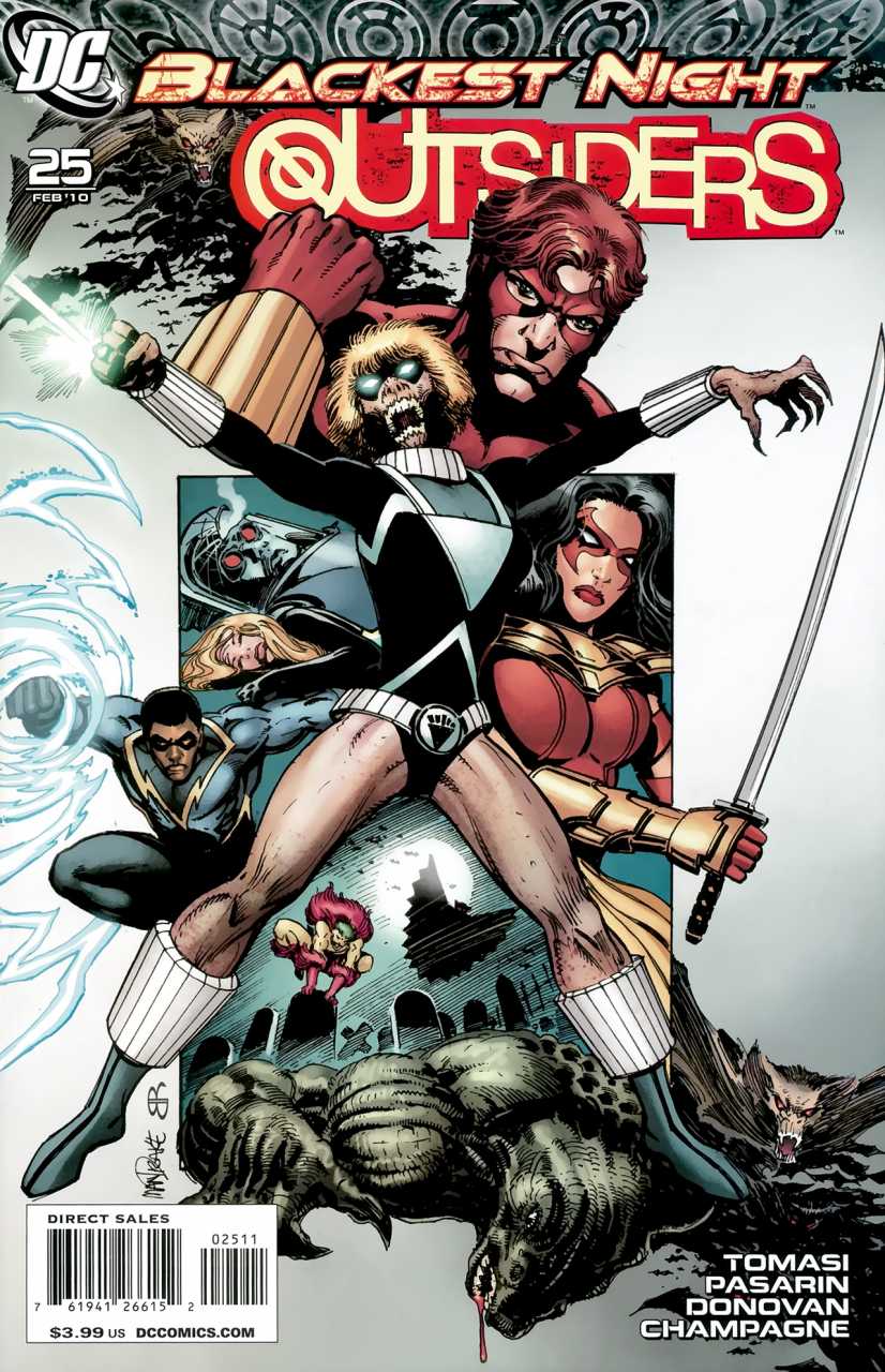 Outsiders (2009) #25 - Blackest Night