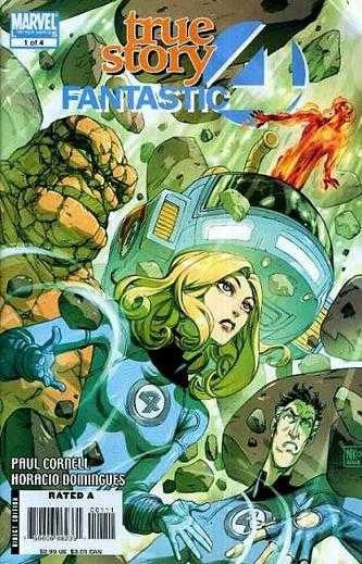 Fantastic Four: True Story (2008) #1 - #4 Set