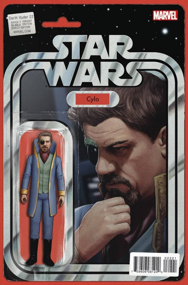 Star Wars - Darth Vader (2015) #22 Action Figure Cover