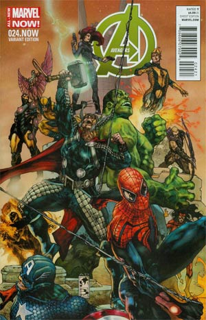 Avengers (2012) #24.NOW! Simone Bianchi Variant