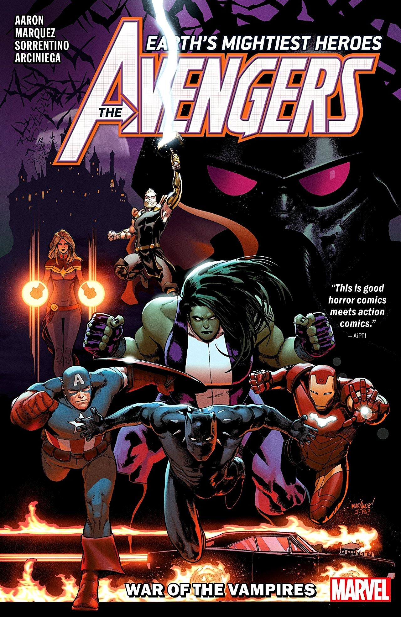 Avengers (2018) by Jason Aaron Volume 3: War of the Vampires