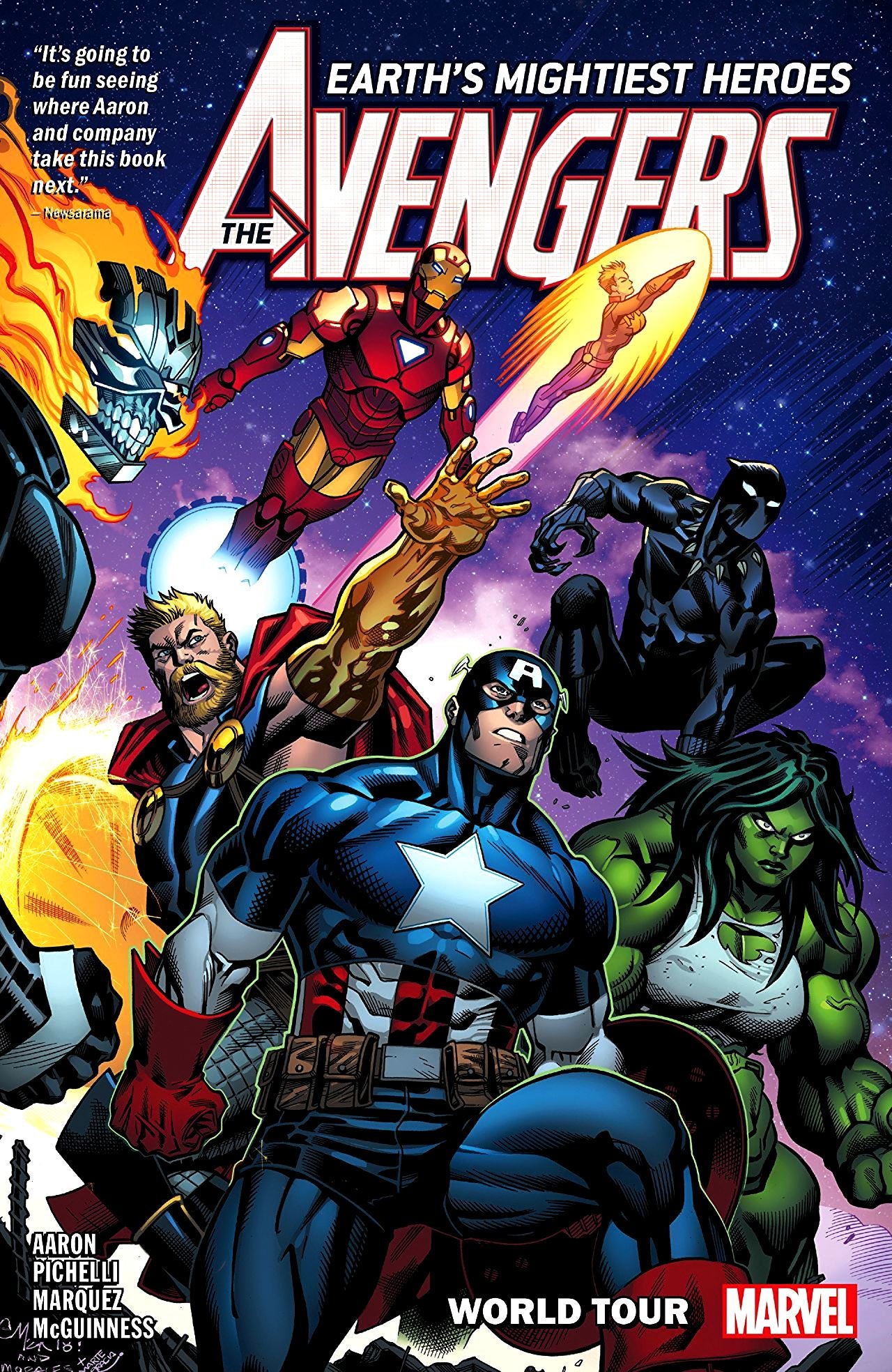 Avengers (2018) by Jason Aaron Volume 2: World Tour
