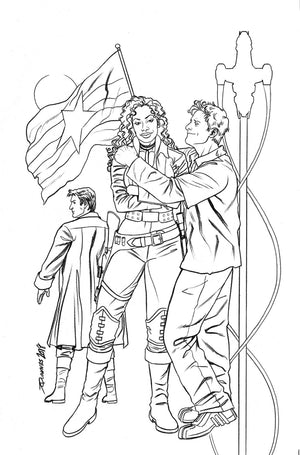 Firefly (2018) #02 Black & White Joe Quinones Variant