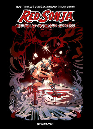 Red Sonja: The Ballad of the Red Goddess HC - Roy Thomas Signed Edition