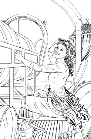 Firefly (2018) #03 Black & White Joe Quinones Variant